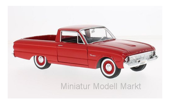 Motormax 79321RED Ford Ranchero, rot, 1960 1:24