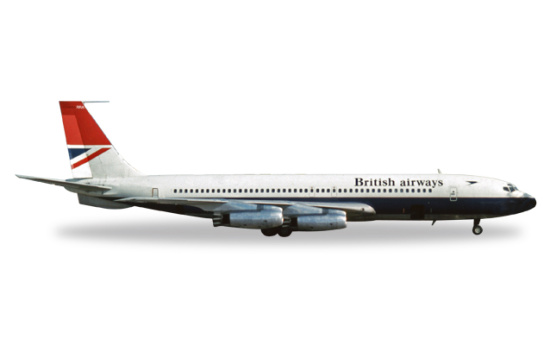 Herpa 558464 British Airways Boeing 707-400 - G-ARRA 1:200
