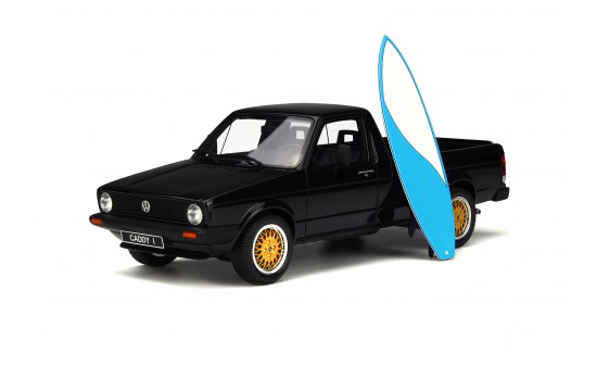 OttOmobile  OT665 Volkswagen Caddy (Blaues Surfbrett) 1:18
