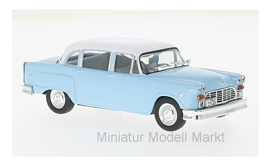 WhiteBox 202 Checker Marathon 327, hellblau/weiss, 1964 1:43