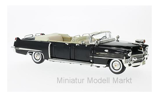 Lucky Die Cast 24038 Cadillac Presidential Parade Car, schwarz, 1956 1:24
