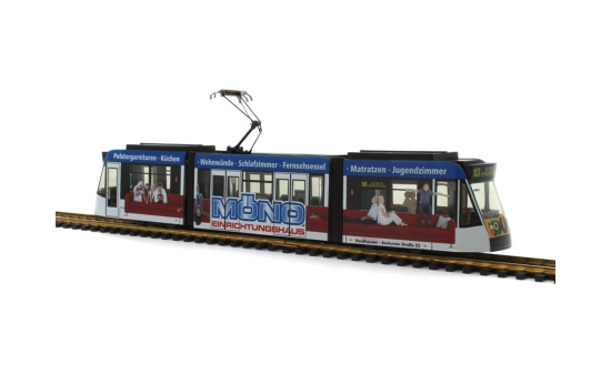 Rietze STRA01021 Siemens Combino Stadtwerke Nordhausen-Möno Einrichtungshaus, 1:87 1:87