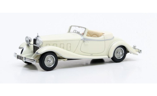 Matrix Scale Models 50407-031 Delage D8S De Villars Roadster 1933 Wit 1:43