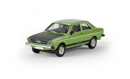 Brekina 28208 Audi 80 GT, grün/matt-schwarz 1:87