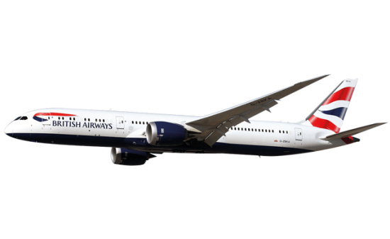 Herpa 611572 British Airways Boeing 787-9 Dreamliner - G-ZBKA 1:200
