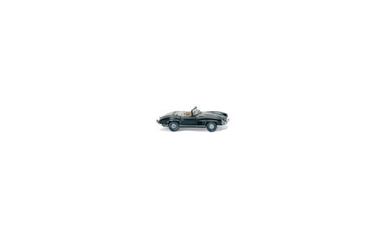 Wiking 083406 MB 300 SL Roadster schwarz 1:87