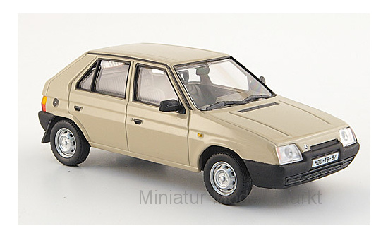 Abrex ABR143ABS-708YG Skoda Favorit 136L - beige - Vorbestellung 1:43