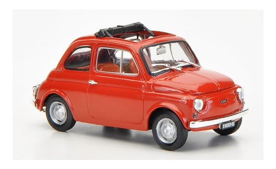 Brumm R474-01 Fiat 500R, dunkelorange, 1972 1:43