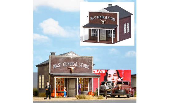 Busch 9725 Gemischtwarenhandel - Vorbestellung 1:87