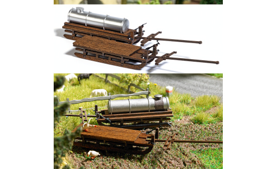 Busch 1631 2 Transportschlitten - Vorbestellung 1:87