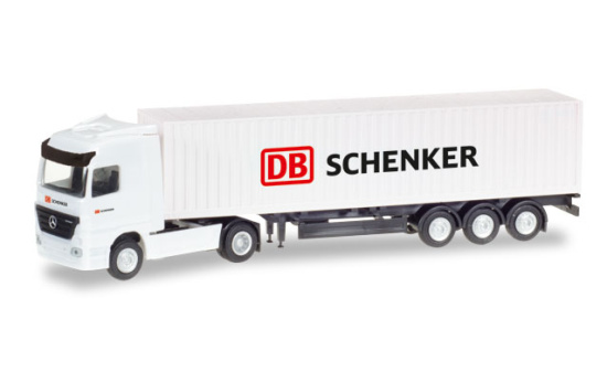 Herpa 066686 Mercedes-Benz Actros LH Container-Sattelzug 
