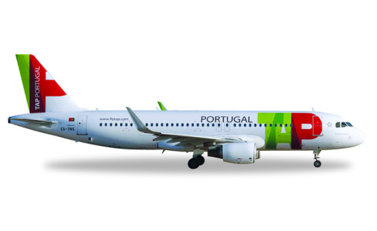 Herpa 558747 TAP Portugal Airbus A320 - CS-TNS 