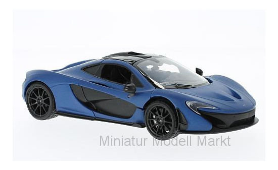Motormax MOM79508MATT-BLUE McLaren P1 - blau (Matt) 1:24