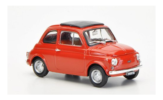 Brumm R475-01 Fiat 500R, geschlossenes Faltdach, 1972 1:43