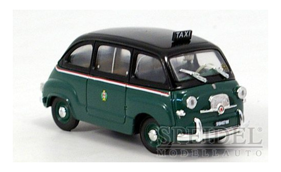 Brumm R251 Fiat 600 Multipla, Mailand, Taxi, 1956 1:43