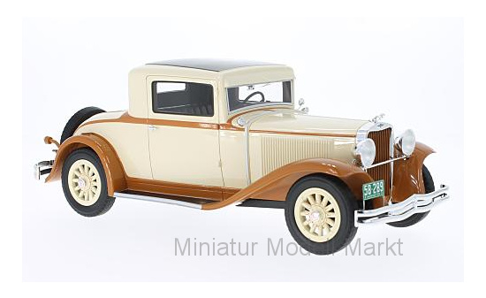 BoS-Models 289 Dodge Eight DG Coupe, beige/hellbraun, 1931 1:18