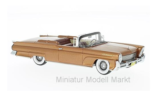 Neo 46111 Lincoln Continental MKIII Convertible, kupfer, 1958 1:43