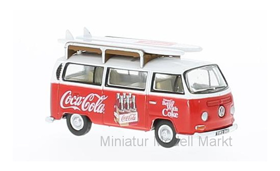 Oxford 76VW030CC VW T2, Coca-Cola, Bus mit Surfbrettern - Vorbestellung 1:76