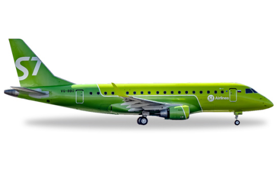 Herpa 530866 S7 Airlines Embraer E170 - new colors - VQ-BBO 1:500