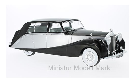 MCG 18065 Rolls Royce Silver Wraith Empress by Hooper, schwarz/silber, RHD, 1956 1:18