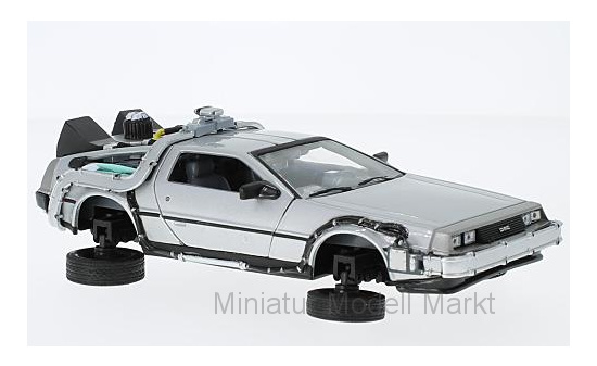 Welly 22441FV DeLorean Back to the future II, Flying Wheel Version 1:24