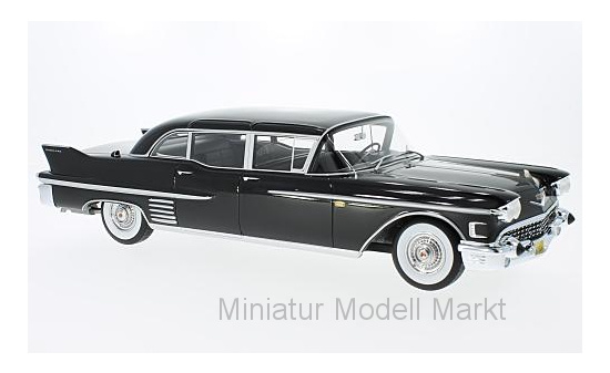 BoS-Models 320 Cadillac Fleetwood 75 Limousine, schwarz, 1958 1:18