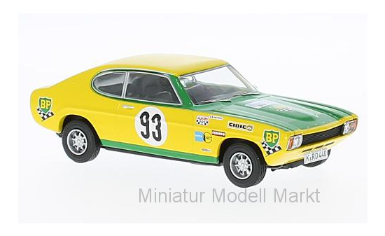 Vanguards VA13312 Ford Capri RS2600 MK1, No.93, Tour de France Auto, J.F.Piot/J.Behra 1:43