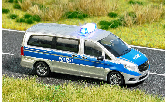 Busch 5597 Mercedes V-Klasse Polizei - Vorbestellung 1:87