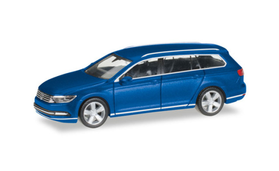 Herpa 038423-004 VW Passat Variant, atlanticblau metallic - Vorbestellung 1:87