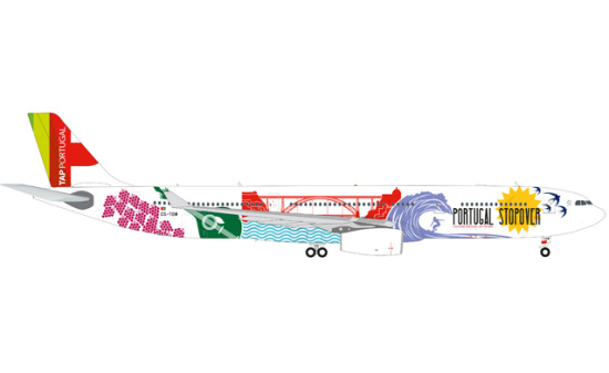 Herpa 558945 TAP Portugal Airbus A330-300 