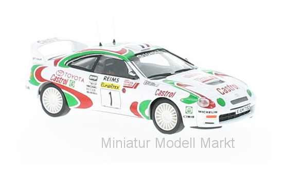Trofeu 0717 Toyota Celica ST205, No.1, Castrol, Rallye WM, Rallye Monte Carlo, D.Auriol/B.Occelli, 1995 1:43