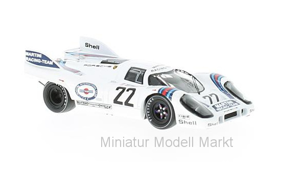 IXO LM1971 Porsche 917K, No.22, Martini, 24h Le Mans, H.Marko/G.van Lennep, 1971 1:43