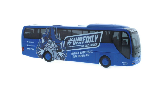 Rietze 65548 MAN Lion's Coach Kröper Reisen-Crailsheim Merlins, 1:87 1:87