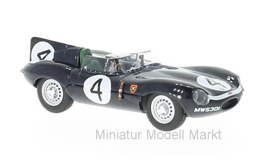 IXO LM1956 Jaguar D-Type, RHD, No.4, 24h Le Mans, N.Sanderson/R.Flockhart, 1956 1:43