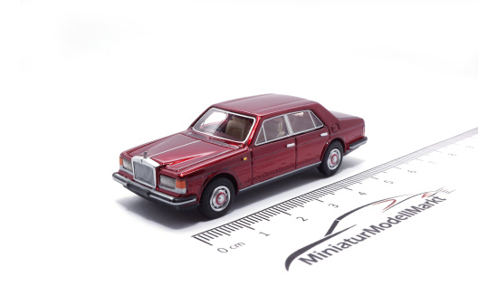 BoS-Models 87325 Rolls Royce Silver Spirit Mark I - dunkelrot - 1980 1:87