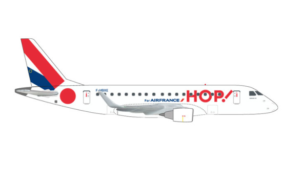 Herpa 562621 Hop! for Air France Embraer E170 - F-HBXE - Vorbestellung 1:400