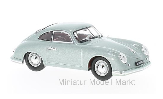 Lucky Die Cast 43217SILVER Porsche 356, metallic-grau, 1951 1:43