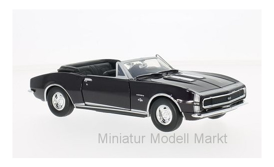 Motormax MOM73301Dark-PURPLE Chevrolet Camaro SS Convertible - dunkelviolett 1:24