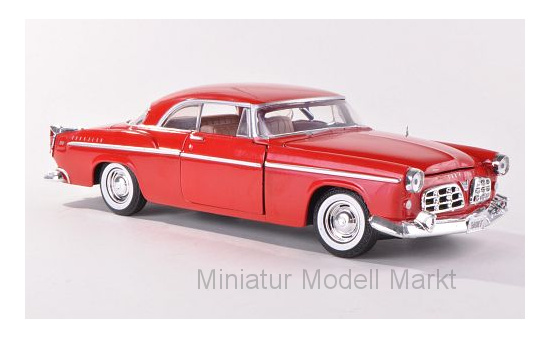 Motormax 73302RED Chrysler 300 C, rot, ohne Vitrine, 1955 1:24