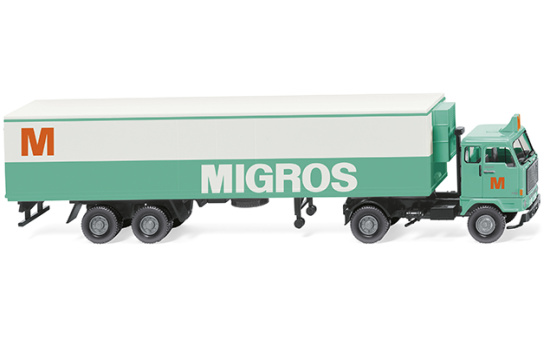 Wiking 054301 Kühlkoffersattelzug (Volvo F89) 