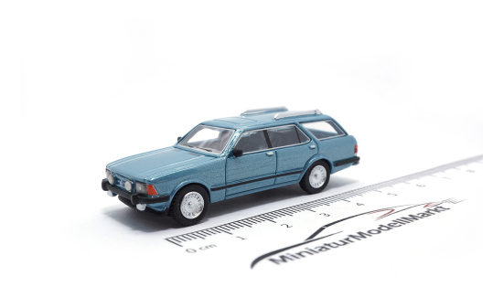 BoS-Models 87301 Ford Granada MK II Turnier - metallic-blau - 1982 1:87