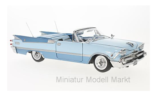 Sun Star 5474 Dodge Custom Royal Lancer Convertible , blau/hellblau, 1959 1:18