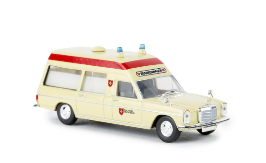 Brekina 13807 Mercedes /8, Malteser, Krankenwagen 1:87