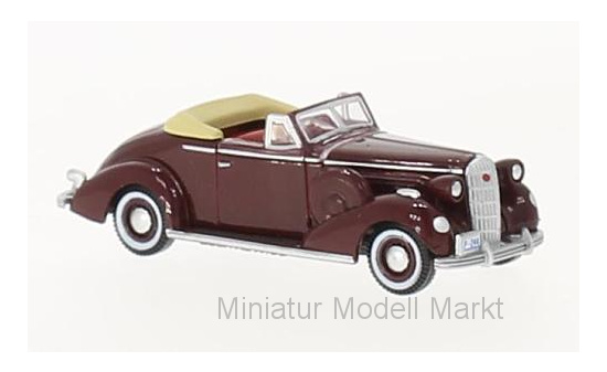 Oxford 87BS36003 Buick Special Convertible Coupe, dunkelrot, 1936 - Vorbestellung 1:87