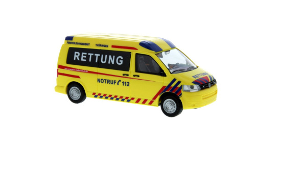 Rietze 53622 Volkswagen T5 ´10 Emergency Medical Service Thüringen, 1:87 1:87