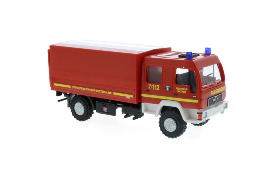 Rietze 68044 MAN Dekon-P Feuerwehr Wilthen, 1:87 1:87