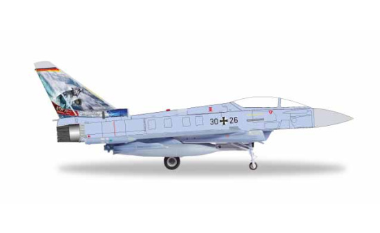 Herpa 580359 Luftwaffe Eurofighter Typhoon - TaktLwG 74 