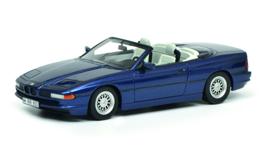 Schuco 450902500 BMW 850i Cabriolet, blau, 1:43 1:43