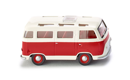 Wiking 028998 Ford FK 1000 Panoramabus - rot/weiss 1:87