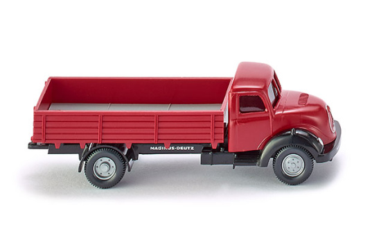 Wiking 042601 Pritschen-Lkw (Magirus Sirius) - rot 1:87